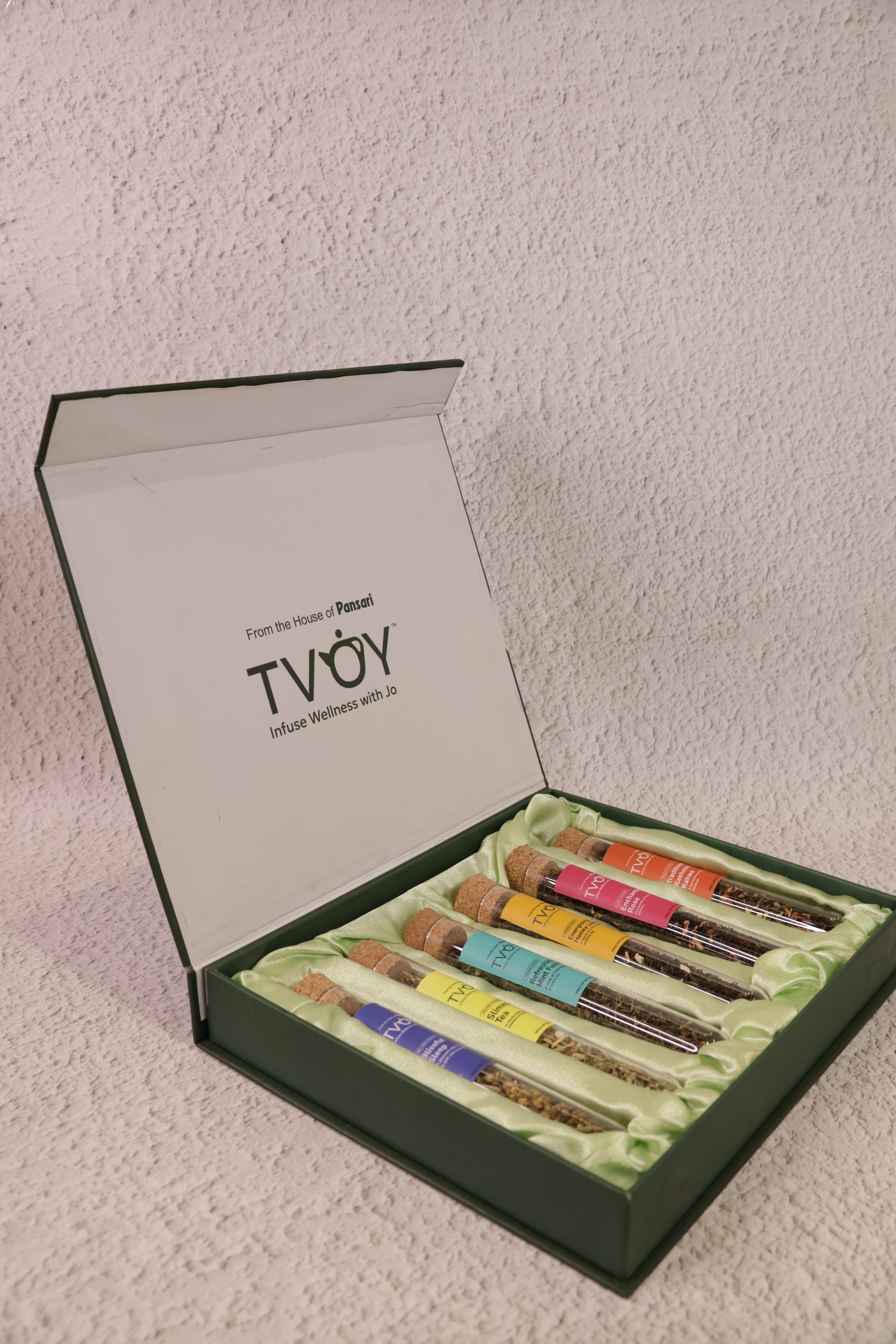 Glass Tube with wooden cork