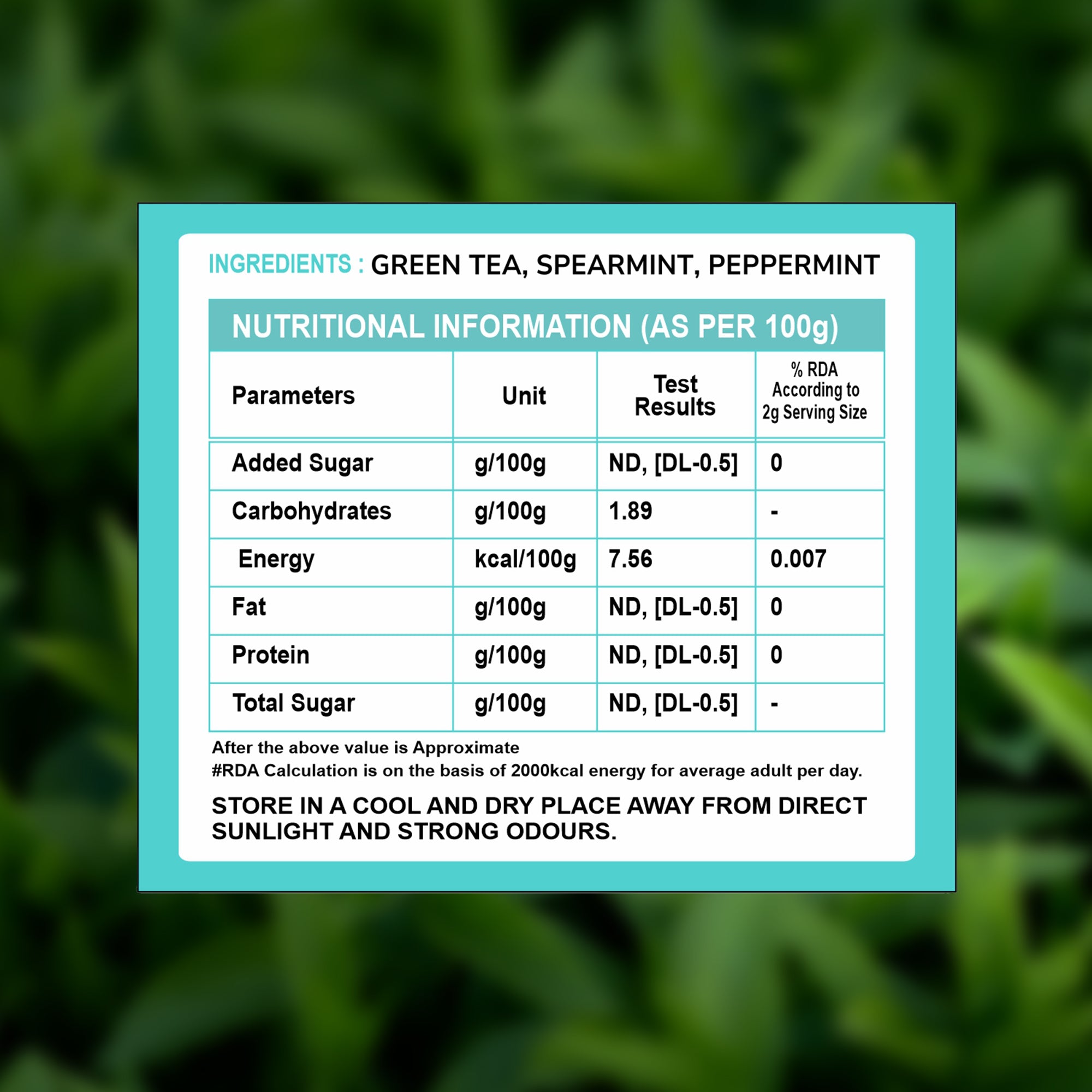 TVOY Mint Green Tea with Spearmint & Peppermint | Digestion & Fresh Breath | 20 Biodegradable Pyramid Tea Bags | No Plastic