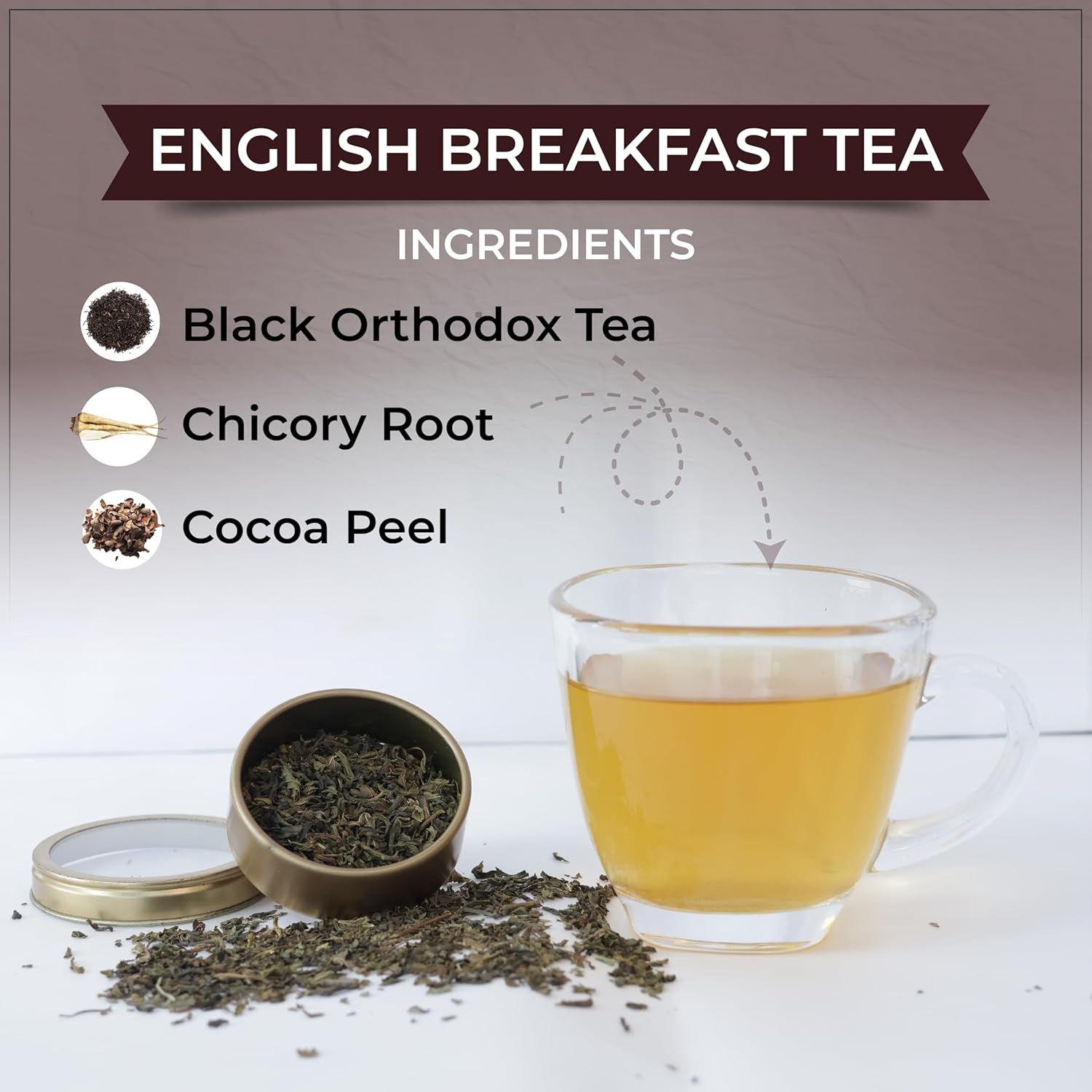 Tvoy English Breakfast Black Tea ingredients – premium black tea leaves for bold flavor