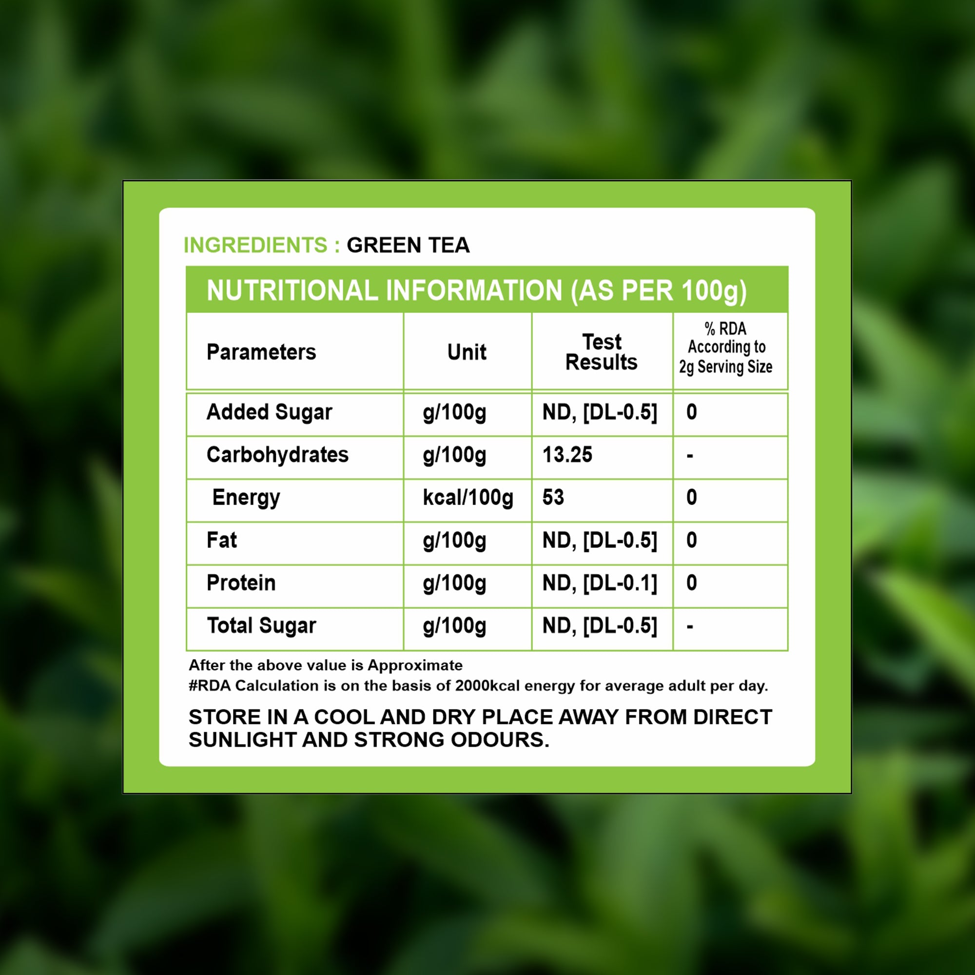 TVOY 100% Pure Green Tea for Weight Loss & Antioxidants | Single Ingredient, No Additives | 20 Biodegradable Pyramid Tea Bags | No Plastic