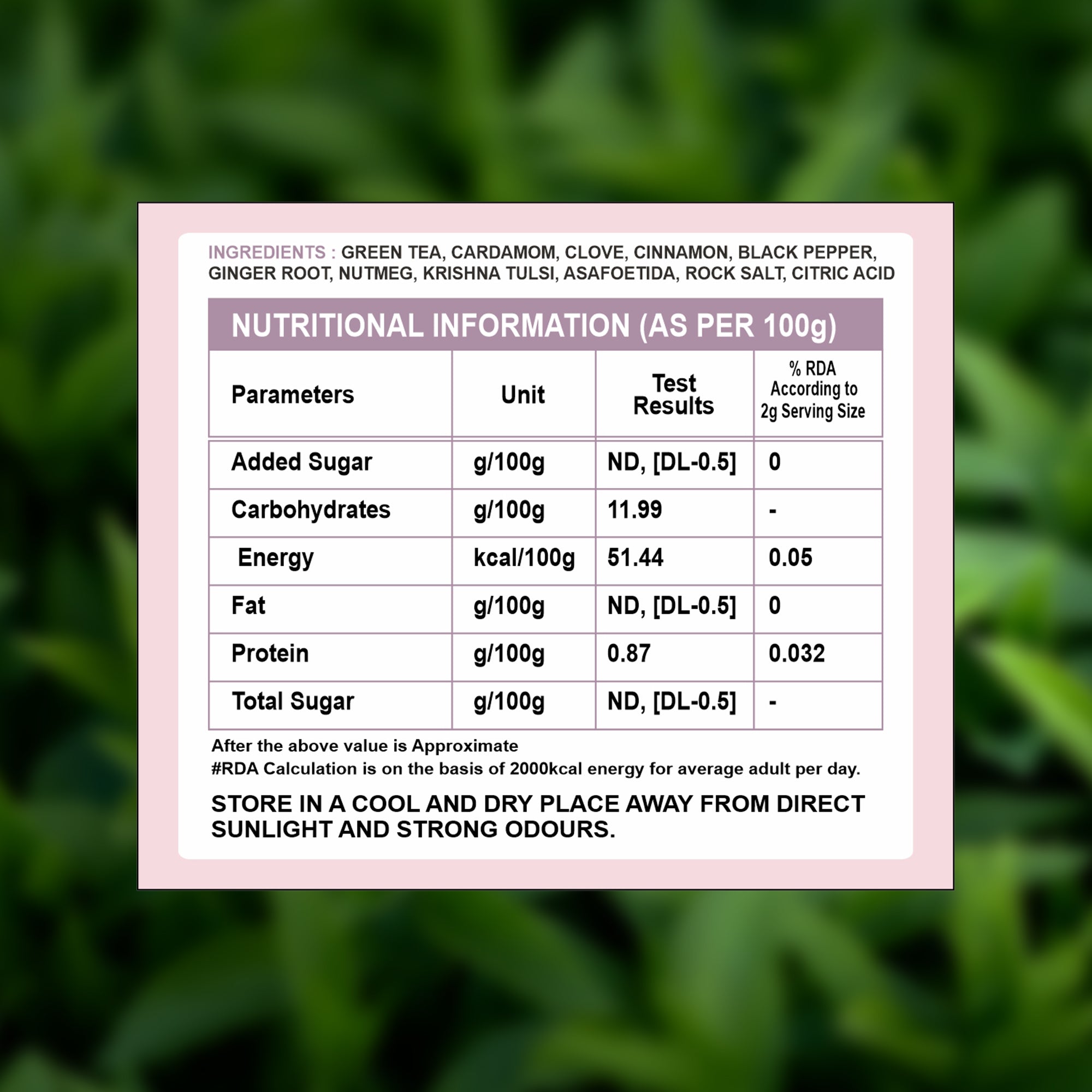 TVOY Detox Kahwa Green Tea | Desi Kadha with Hing, Ginger Root & 9 Spices | 20 Biodegradable Pyramid Tea Bags | No Plastic
